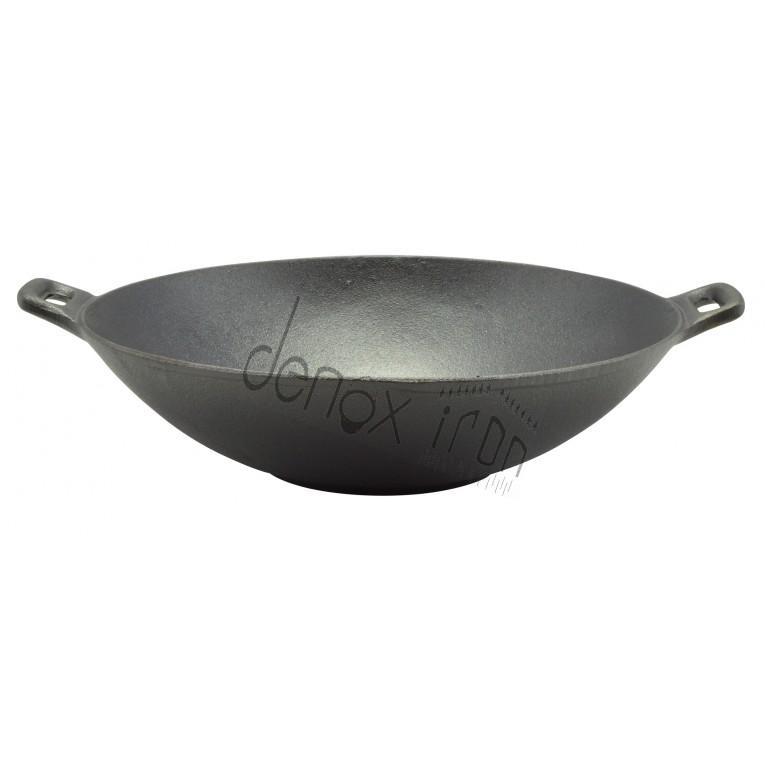 Liatinový wok 30cm