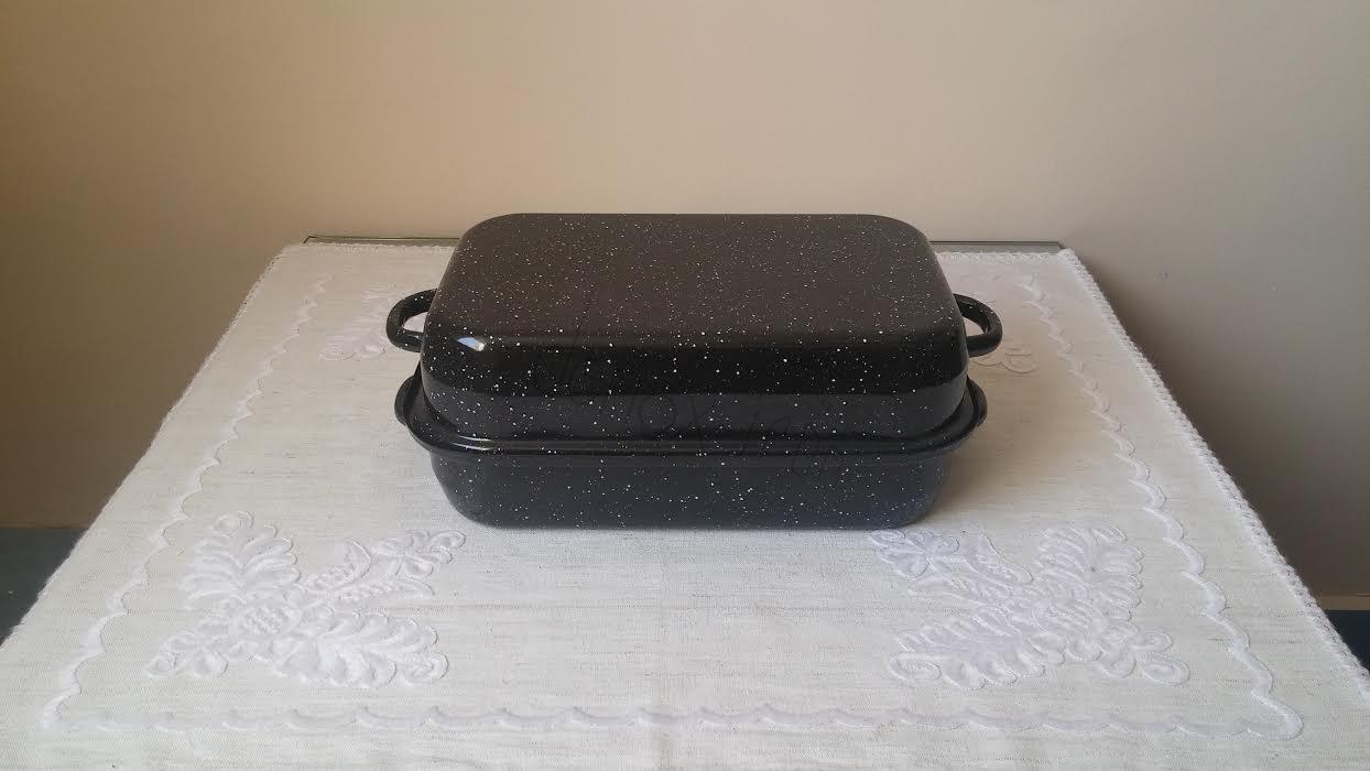 Smaltovaný /duo/ pekáč 26 cm